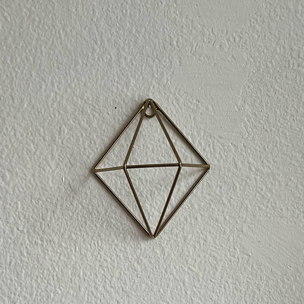Gold Metal Wall Decor